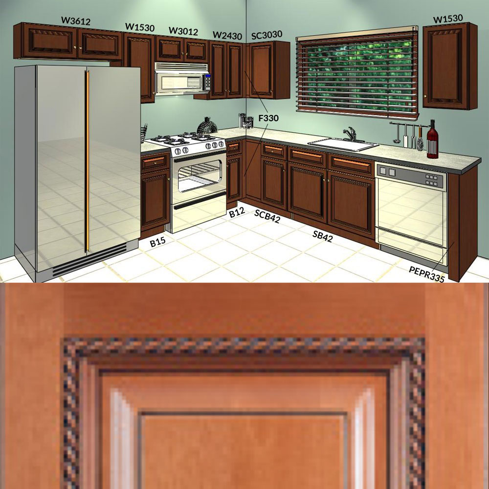 10x10 Sienna Rope Kitchen Cabinets Group 1 Cabinet Era 10 Sienna Rope Kitchen Cabinets Group 1