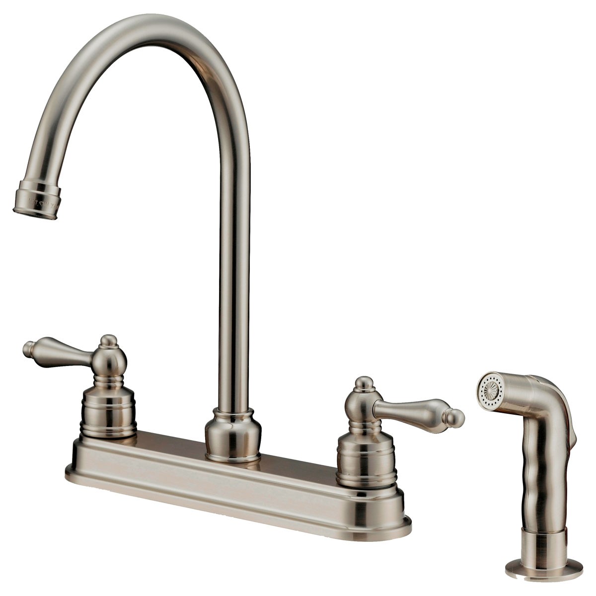 Brushed Nickel Kitchen Faucets